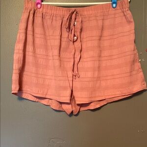 🧡SHEIN High Waist Pink Summer Shorts